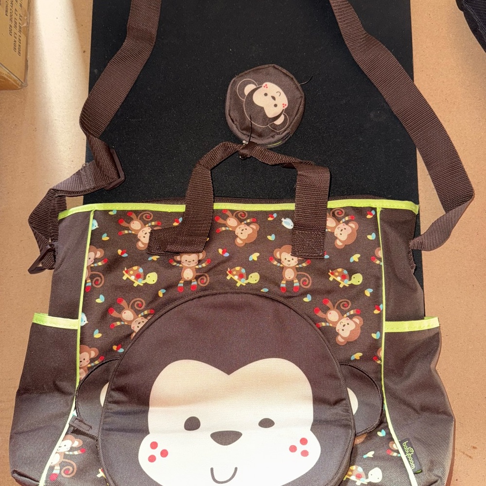 Brown Monkey Kids Backpack